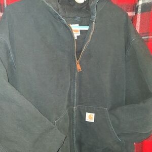 Carhartt Black Hooded Jacket